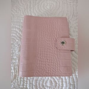 Genuine Croc Embossed Leather A6 Journal